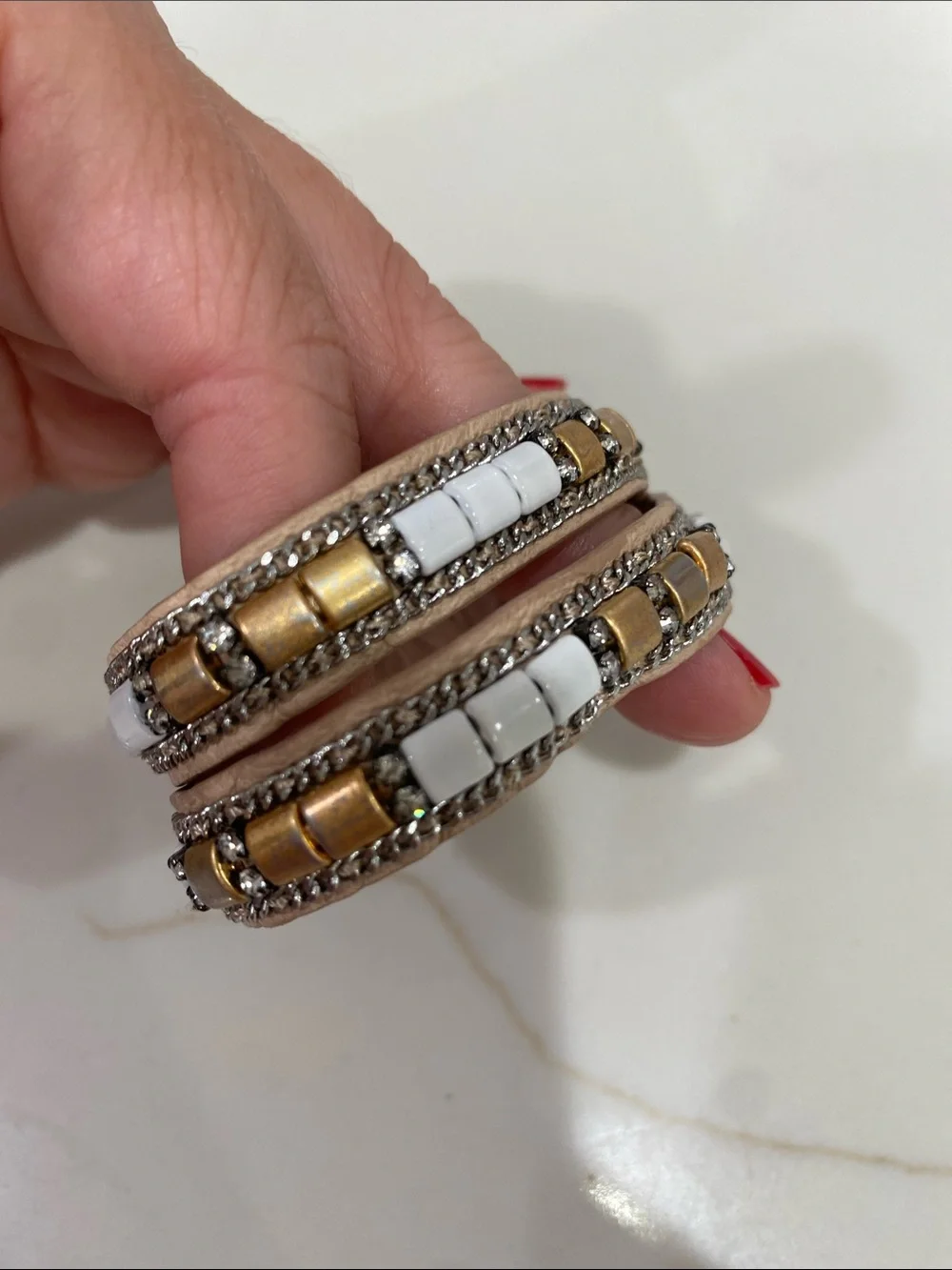 Set of 3 Stella and Dot Wrap Bracelets